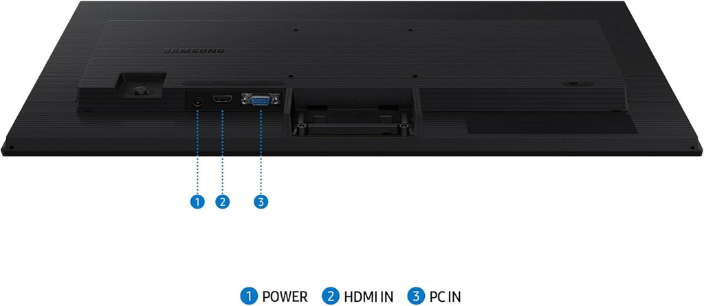 MONITOR SAMSUNG 24Inch Essential IPS FHD 120Hz 2HDMI Black