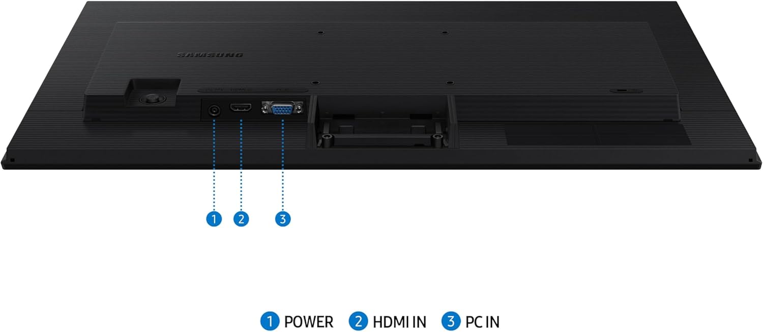 MONITOR SAMSUNG 24Inch Essential IPS FHD 120Hz 2HDMI Black